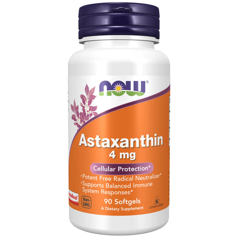 NOW Foods Astaxanthin 4mg 90softgels